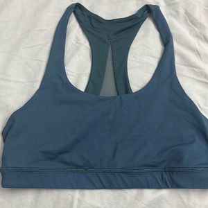 Lululemon athletics sports bra blue teal size 10
